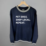 Ivy + Cloth Pet Dogs, Shop Local, Repeat T-Shirt