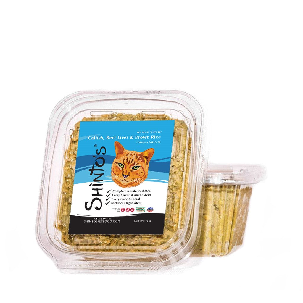 Shinto Catfish, Beef Liver & Brown Rice Recipe - For Cats