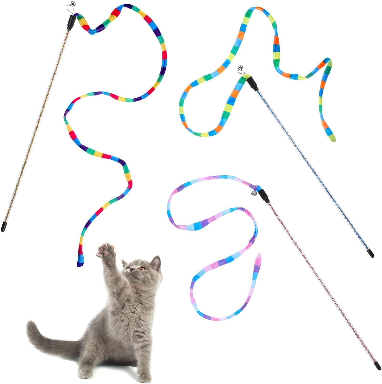 Rainbow Cat Wand