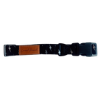 Local Beach Lightning Bolt Adjustable Dog Collar – Black