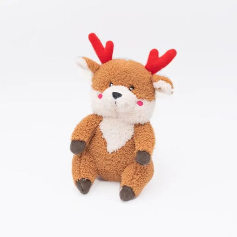 Zippy Paws Cheeky Chumz Reindeer Plush Toy