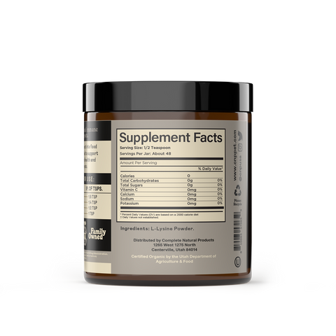 L-Lysine Powder for Dogs, Cats, & Pets