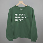 Ivy + Cloth Pet Dogs, Shop Local, Repeat T-Shirt