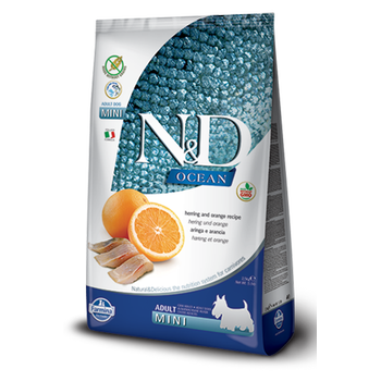 Farmina N&D - Ocean Herring & Orange formula - for Dogs Mini