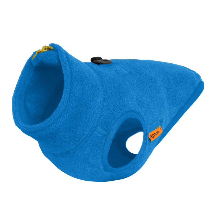 Gooby Half Zip Dog Fleece Vest