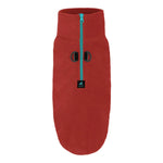 Gooby Half Zip Dog Fleece Vest – Burgundy