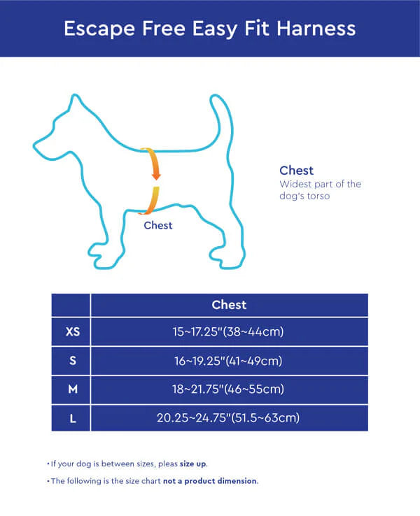 Gooby - Escape Free Memory Foam Harness
