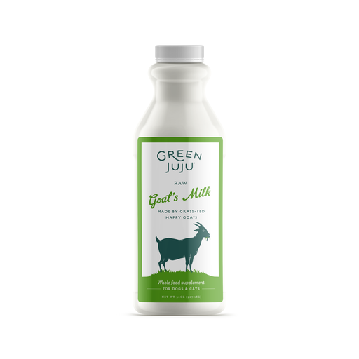 Green Juju Raw Goat’s Milk – Whole Food Supplement for Dogs & Cats