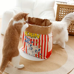 Popcorn Crinkle Play Bag for Cats & Dogs