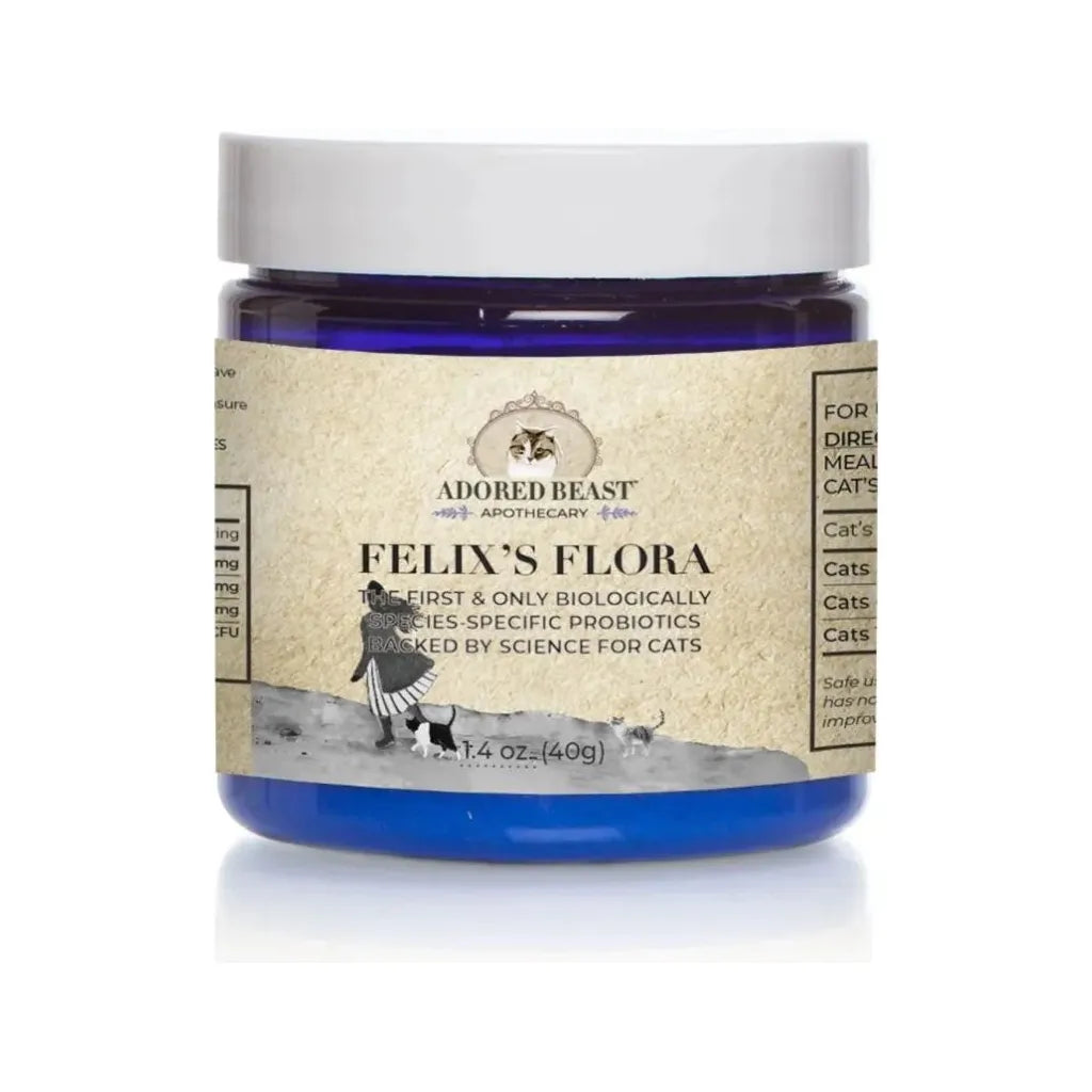 Adored Beast Felix's Flora - Species-Specific Probiotics for Cats - 40g