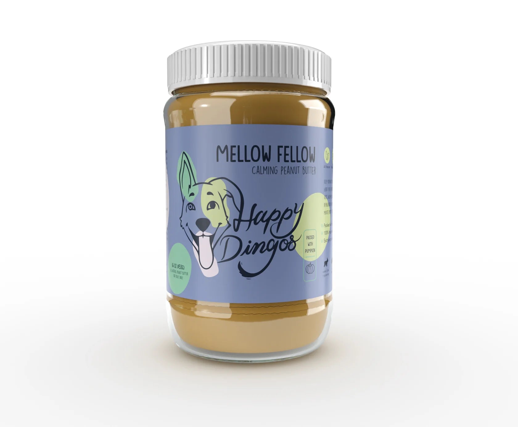 Happy Dingos | Mellow Fellow Calming Peanut Butter
