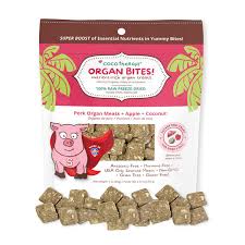 CocoTherapy Pork Organ Bites - Pork & Apples 3 oz