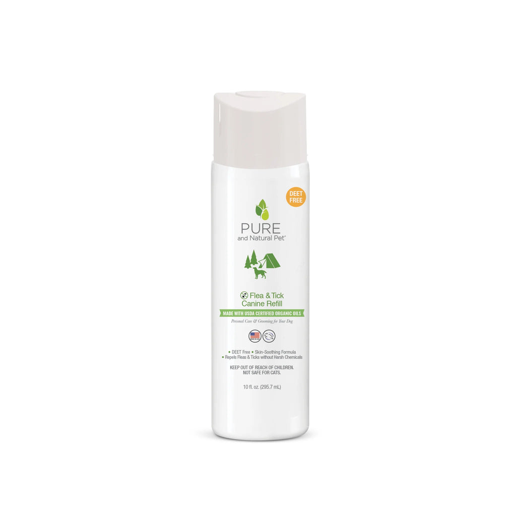 Pure & Natural Pet Flea & Tick Spray Refill – Dogs, 10 oz