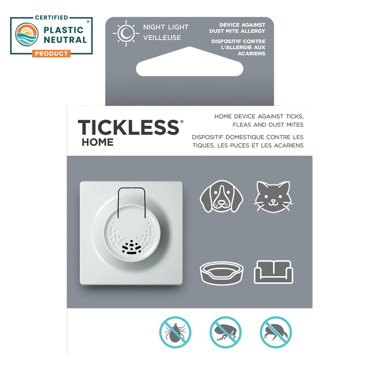 Tickless Home Ultrasonic Tick & Flea Plug-In – Dogs & Cats