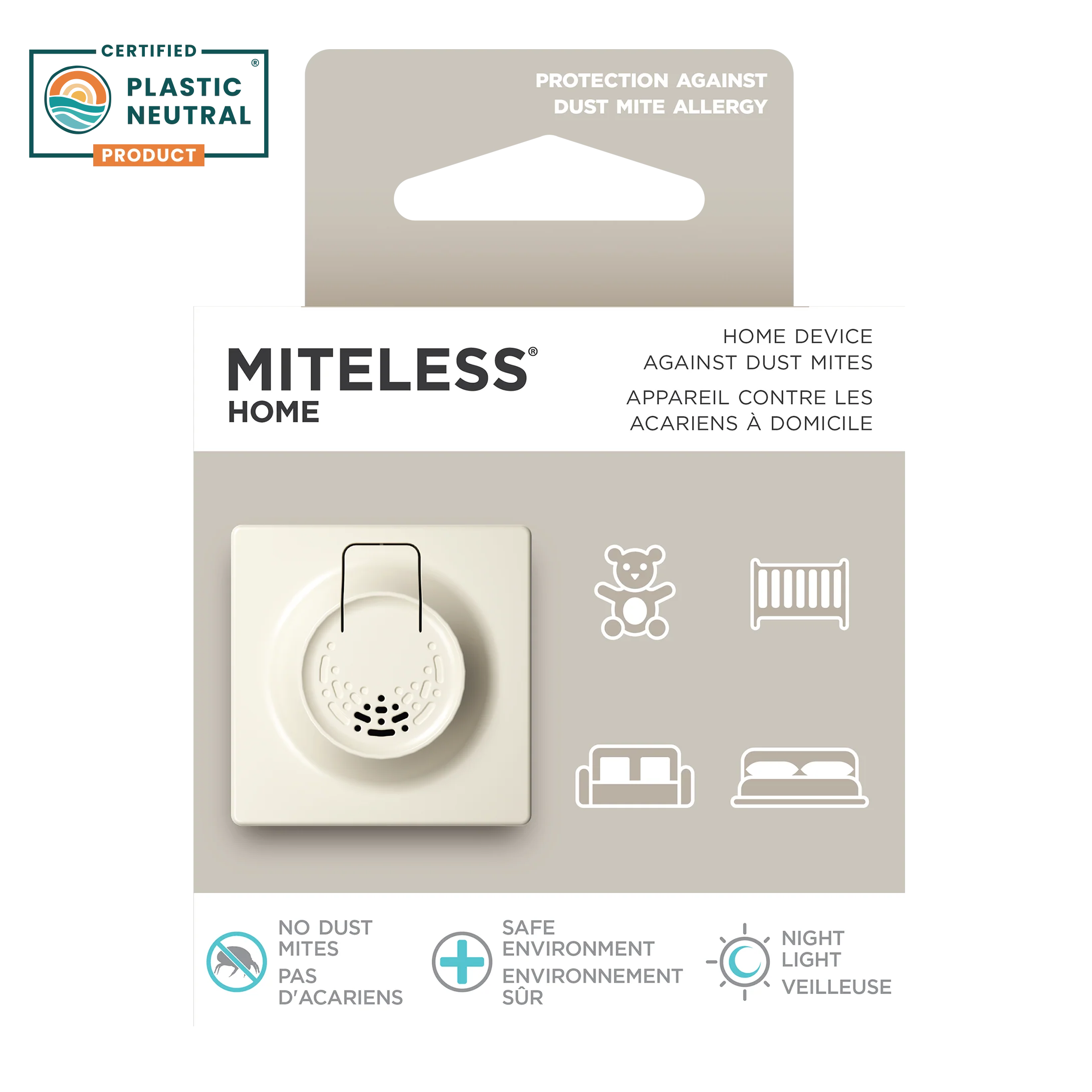 Miteless Allergen & Dust Mite Defense Home Plug-In