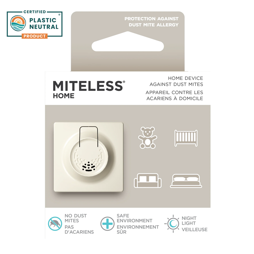 Miteless Home Ultrasonic Dust Mite Plug-In