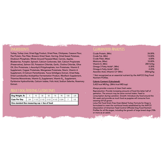 Lotus Oven-Baked Turkey Recipe Dry Dog Food – 4 lb Bag