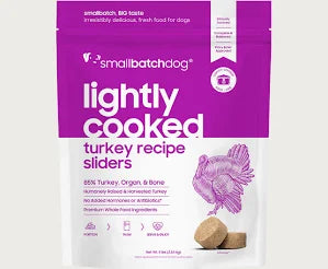 SmallBatchDog Lightly Cooked Turkey Sliders