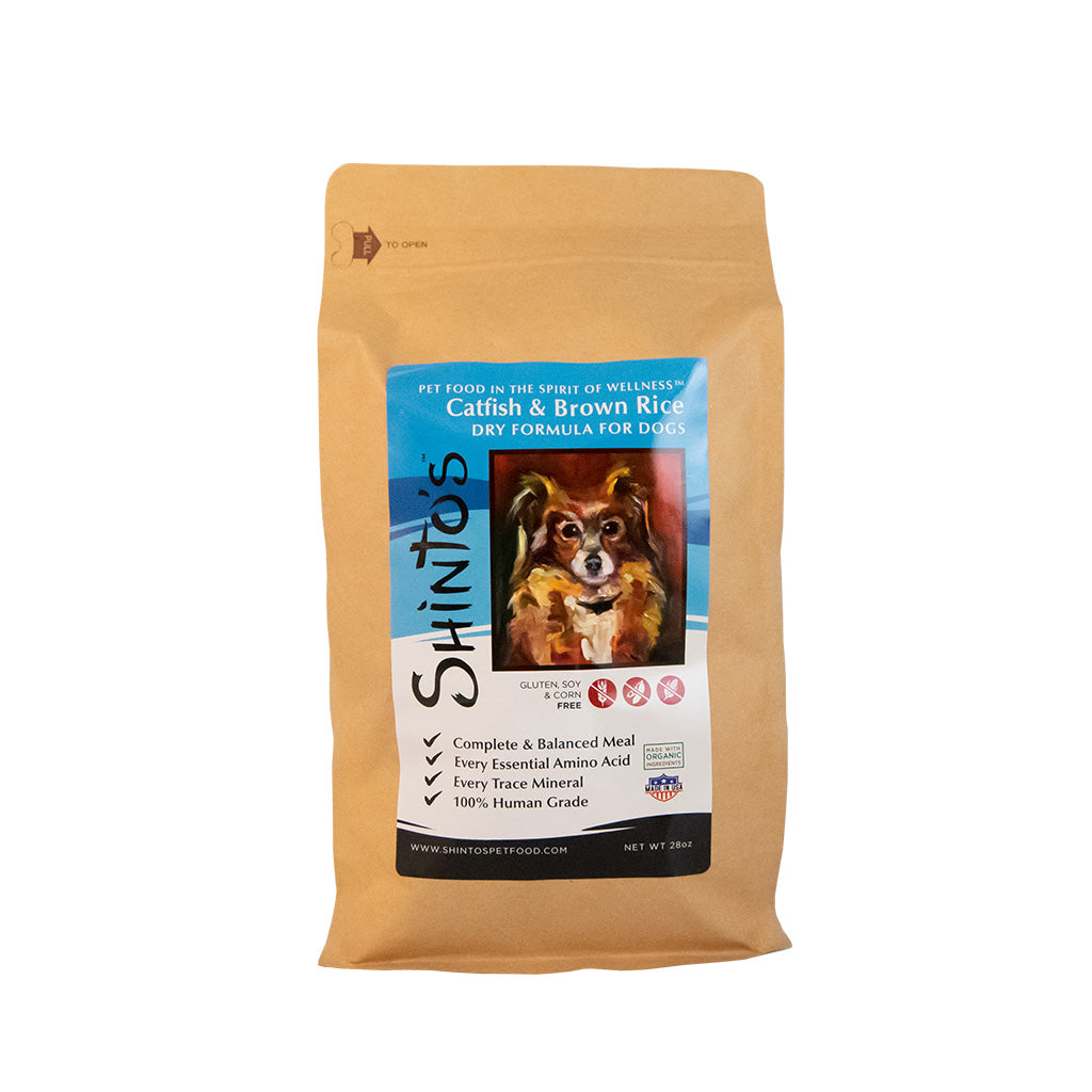Shinto Dog Dry Food - Catfish & Brown Rice Recipe