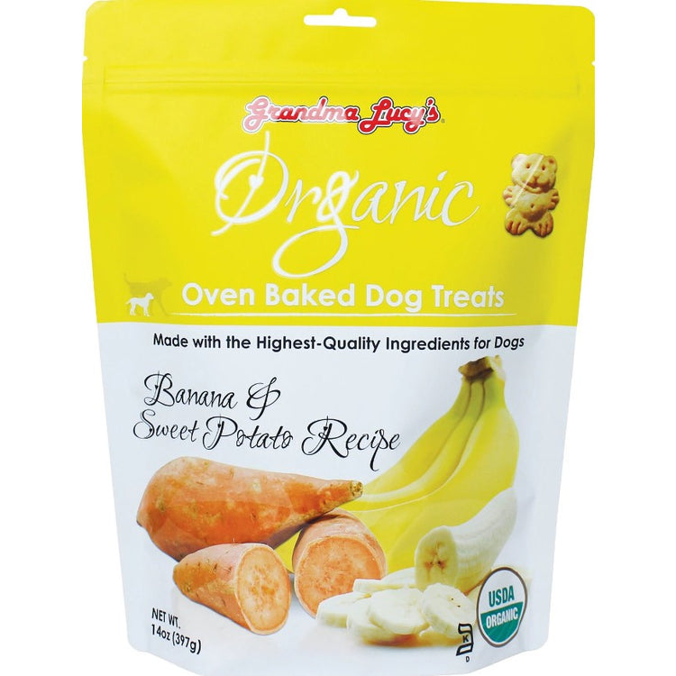 Grandma Lucy’s Banana & Sweet Potato – Oven-Baked Dog Treats