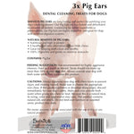 Shinto’s Pig Ears – Dog Treats, 3 Pack