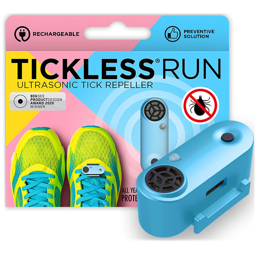 Tickless RUN Ultrasonic Tick Repeller – Rechargeable, Chemical-Free Protection for Runners & Outdoor Enthusiasts