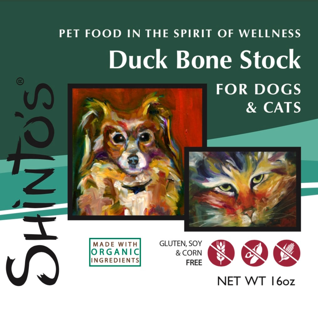 Duck Bone Marrow Stock - Nutrient-Rich Broth for Dogs & Cats