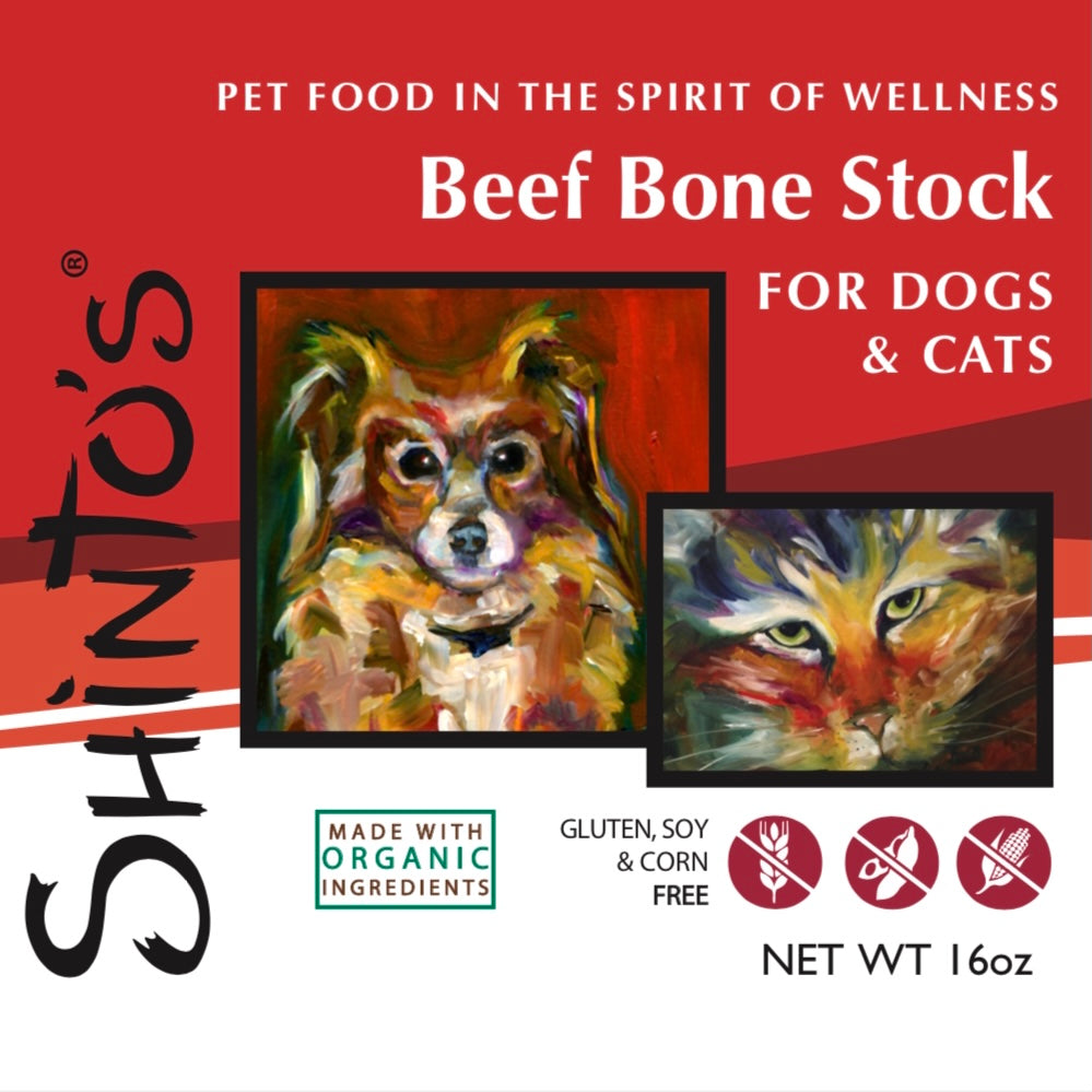 Beef Bone Marrow Stock - Nutrient-Rich Broth for Dogs & Cats