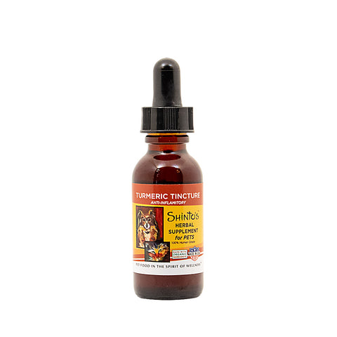 Shinto’s Turmeric Tincture for dogs and cats