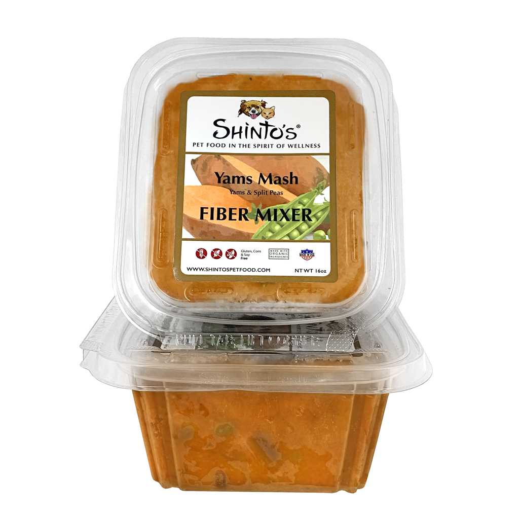 Shinto’s Yams & Split Peas Fiber Mixer for Dogs & Cats